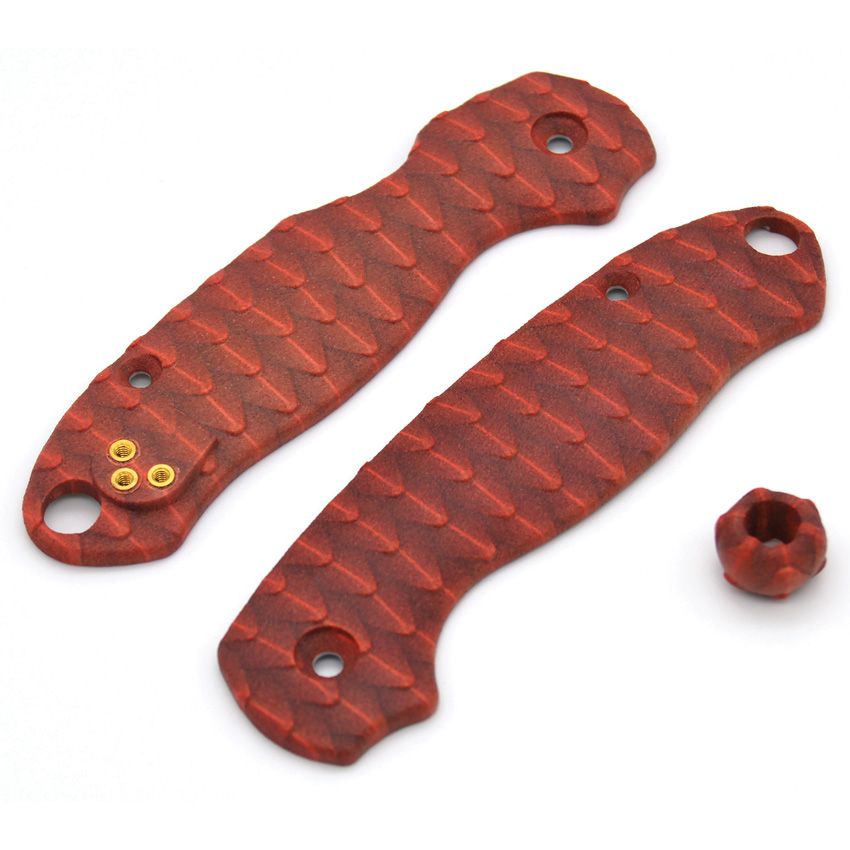 Chroma Scales Para 3 Handle Scales Red Chroma Scales Para 3 Handle Scales Red