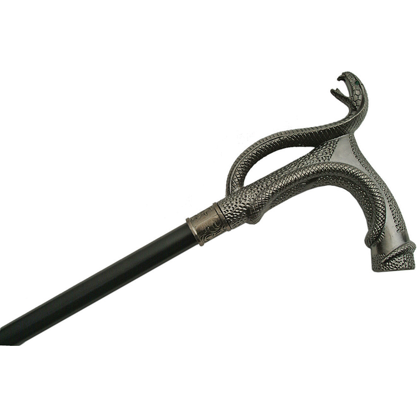 China Made Serpent Sword Cane (12.5")