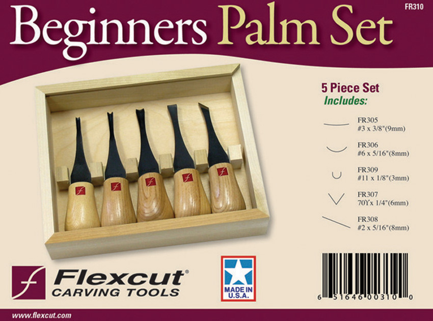 Flexcut Beginners Palm Set Flexcut Beginners Palm Set