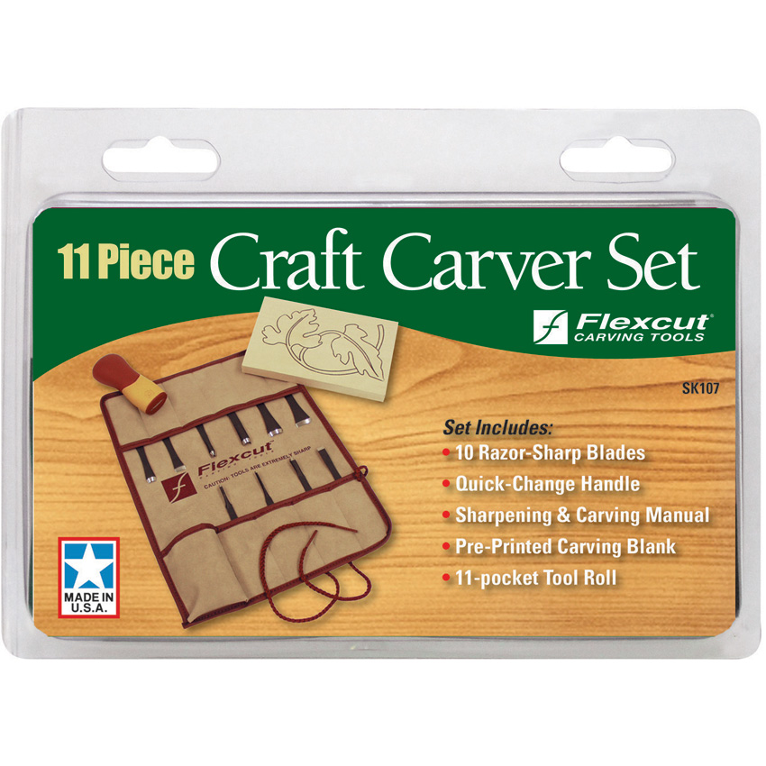 Flexcut Eleven Piece Craft Carver Set Flexcut Eleven Piece Craft Carver Set
