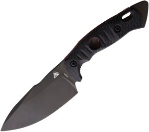 Fobos Knives Alaris Fixed Blade Black/Red (5″)