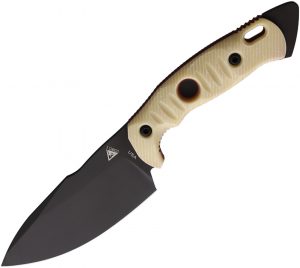 Fobos Knives Alaris Fixed Blade Ivr/Red (5″)