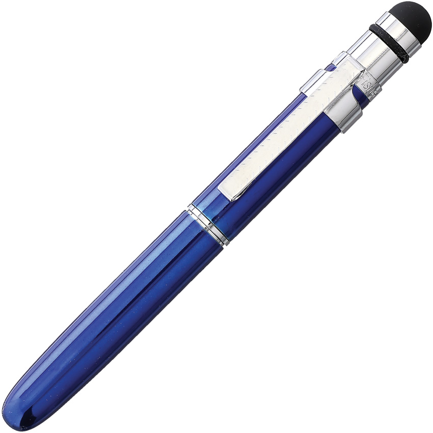 Fisher Space Pen Bullet Space Pen Grip Blue Fisher Space Pen Bullet Space Pen Grip Blue