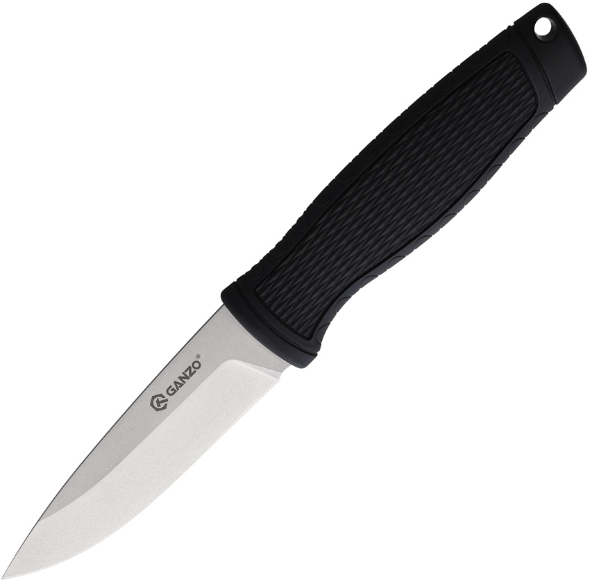 Ganzo Knives Fixed Blade Black (4")