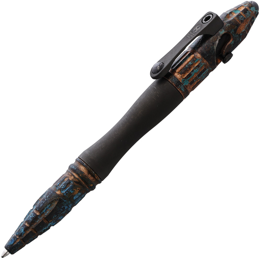 Heretic Knives Thoth Tactical Pen Blue