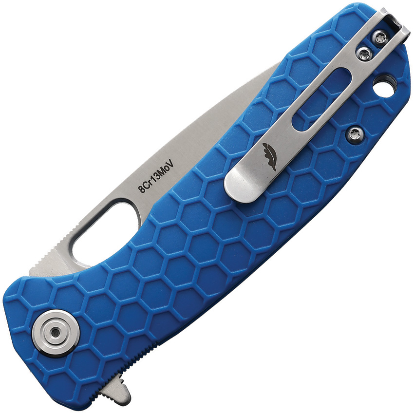 Honey Badger Knives Medium Linerlock Blue (3.13")