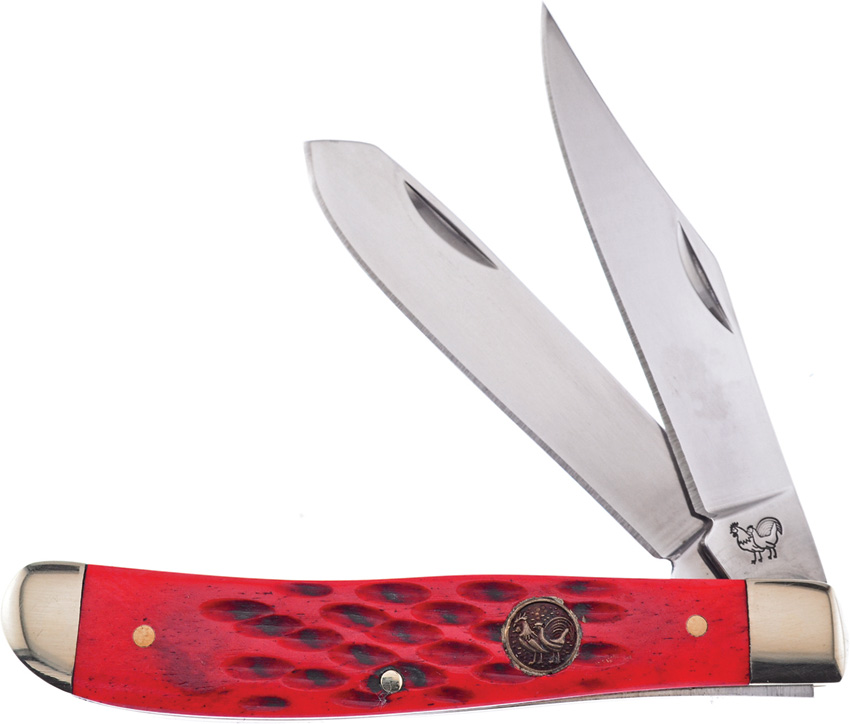 Hen & Rooster Trapper Red Bone