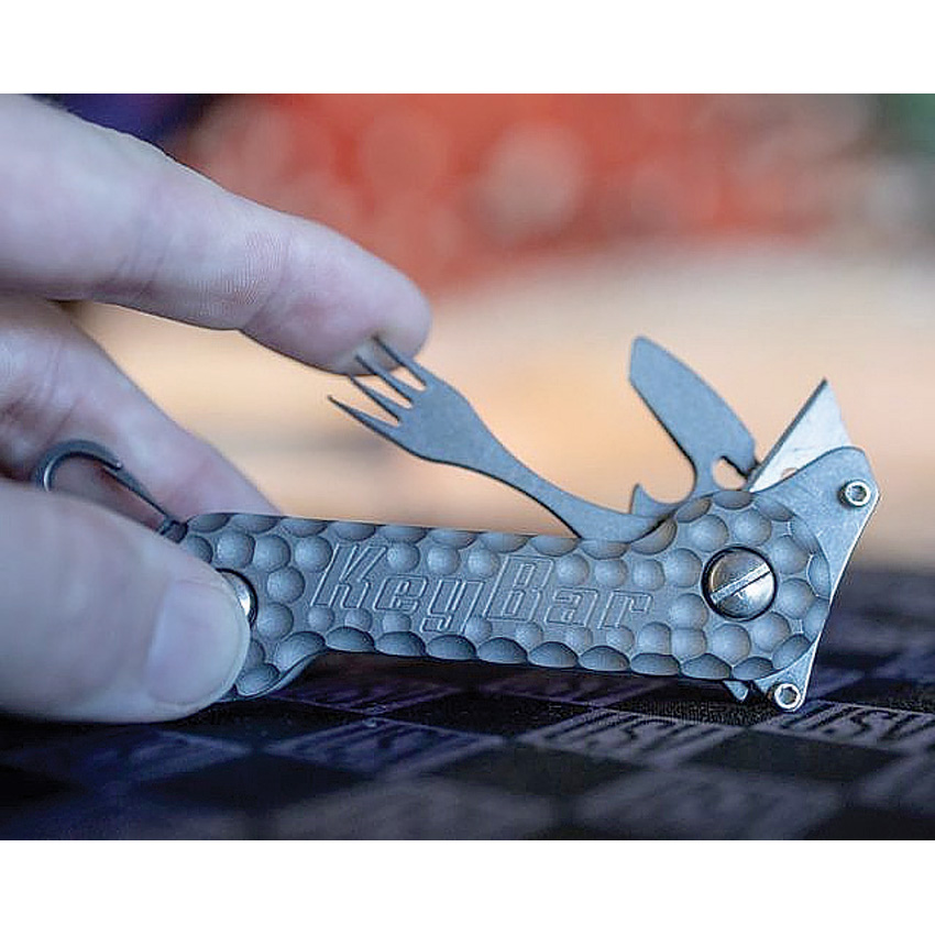 KeyBar Cratered Titanium KeyBar Cratered Titanium