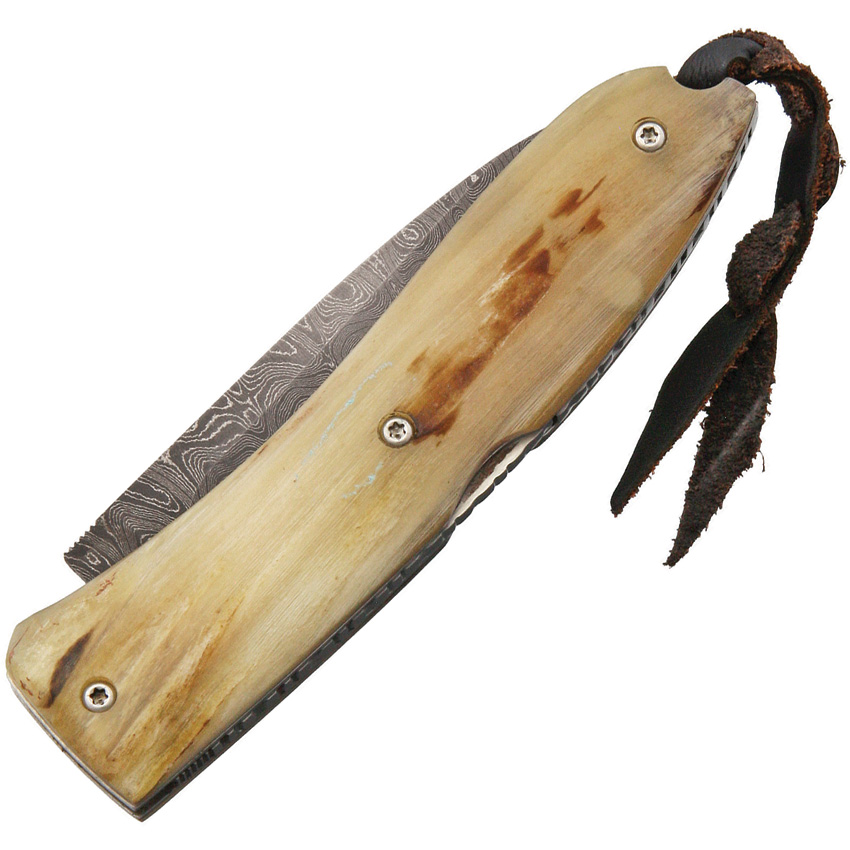 LionSTEEL Opera Damascus Rams Horn LionSTEEL Opera Damascus Rams Horn