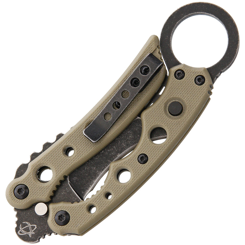 Mantis Vuja De Karambit Desert Tan (2") Mantis Vuja De Karambit Desert Tan (2")