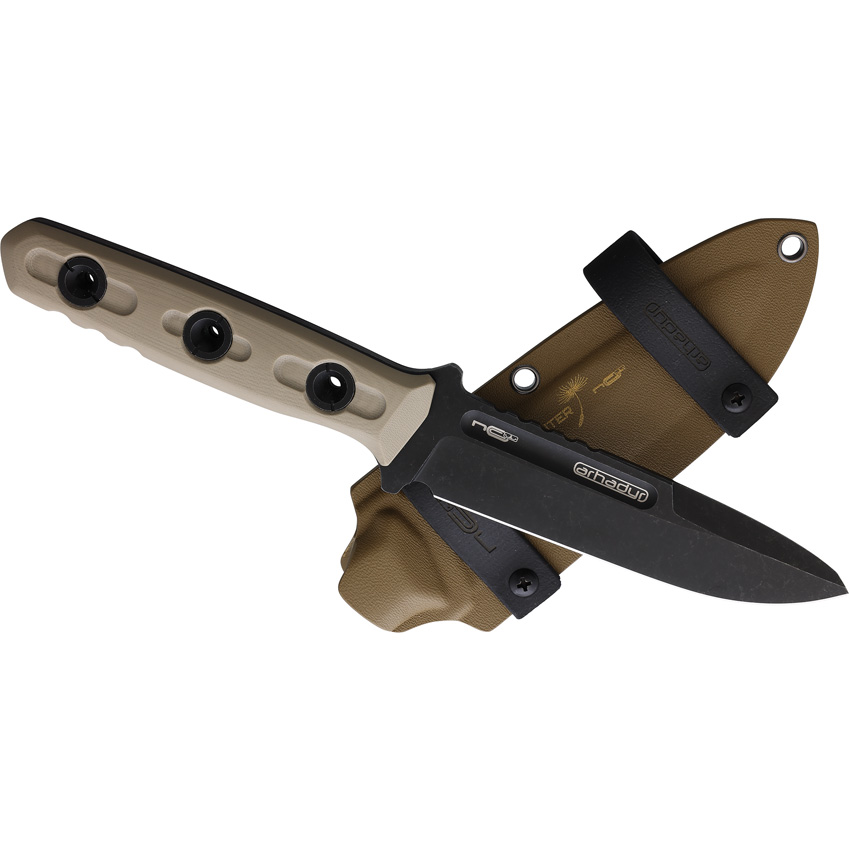 N.C. Custom Parachuter Fixed Blade (5")