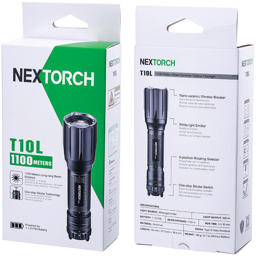 Nextorch T10 White Laser Spotlight