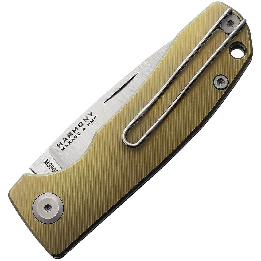 PMP Knives Harmony Folder Gold (3")