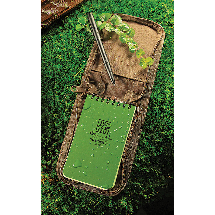 Rite in the Rain 3 x 5 Kit Green Book/Tan Cover Rite in the Rain 3 x 5 Kit Green Book/Tan Cover