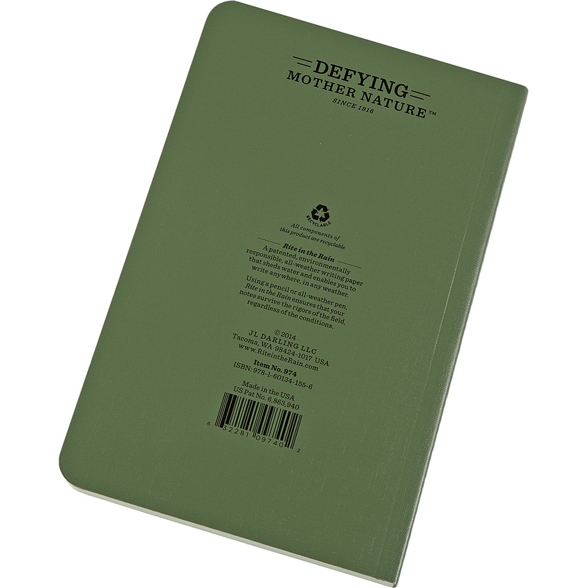 Rite in the Rain Field Flex Bound Notebook Rite in the Rain Field Flex Bound Notebook
