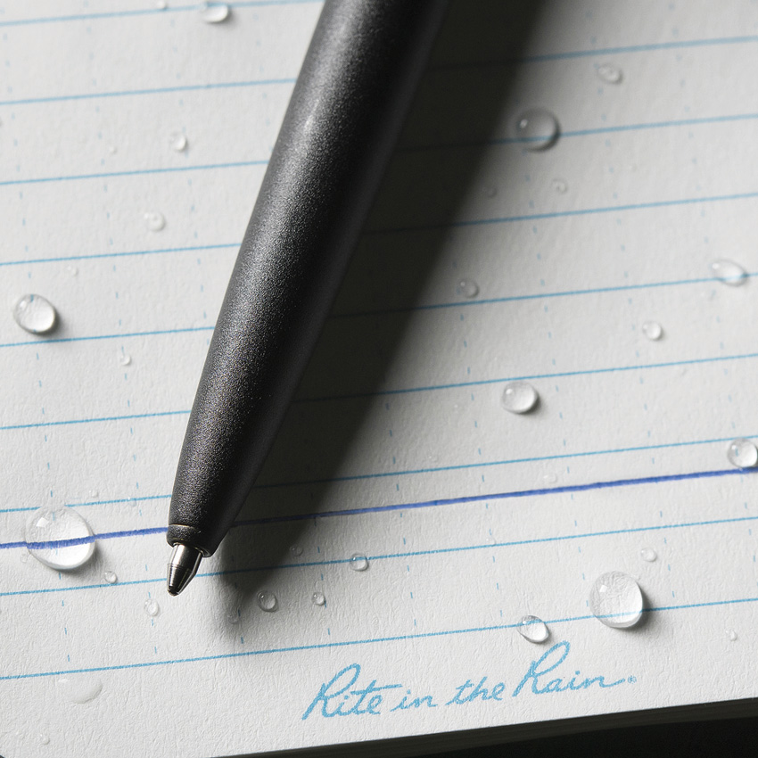 Rite in the Rain All-Weather Pen Clicker Black