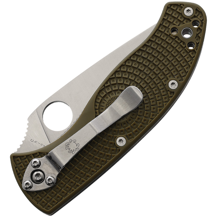 Spyderco Tenacious Linerlock OD Green (3.38") Spyderco Tenacious Linerlock OD Green (3.38")