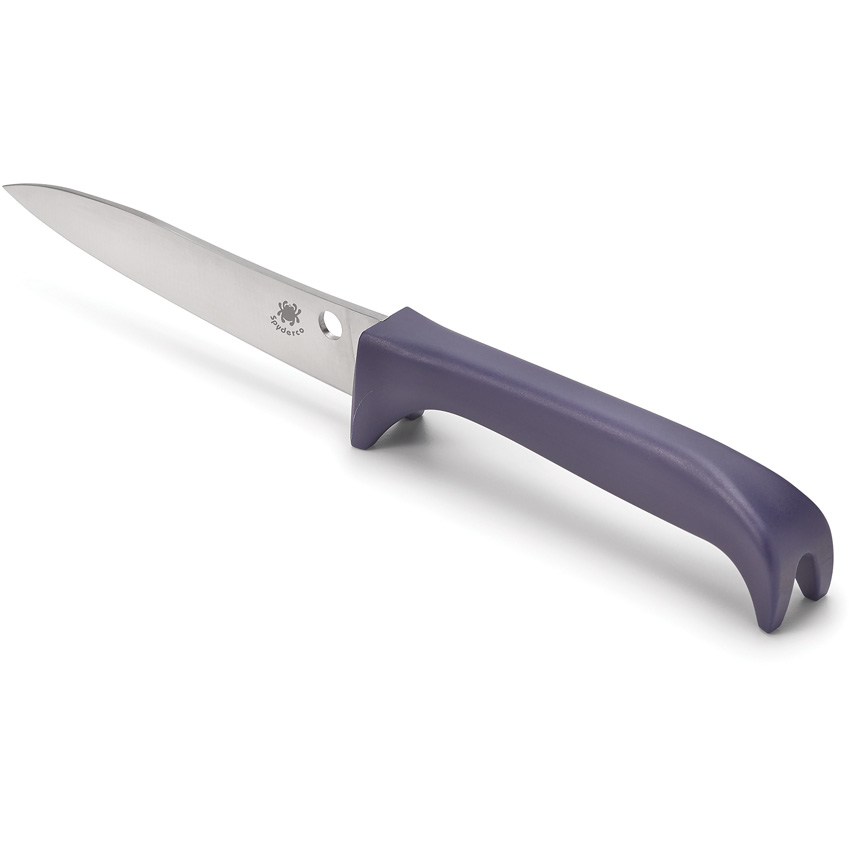 Spyderco Counter Puppy Purple Plain (3.5") Spyderco Counter Puppy Purple Plain (3.5")