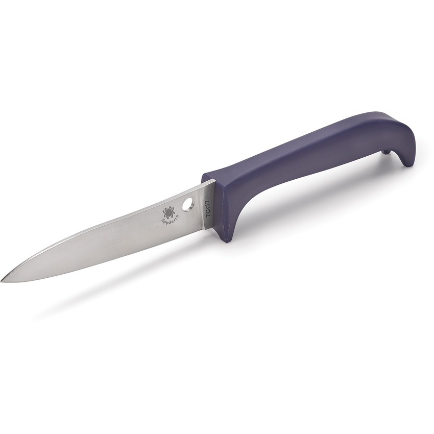 Spyderco Counter Puppy Purple Plain (3.5") Spyderco Counter Puppy Purple Plain (3.5")