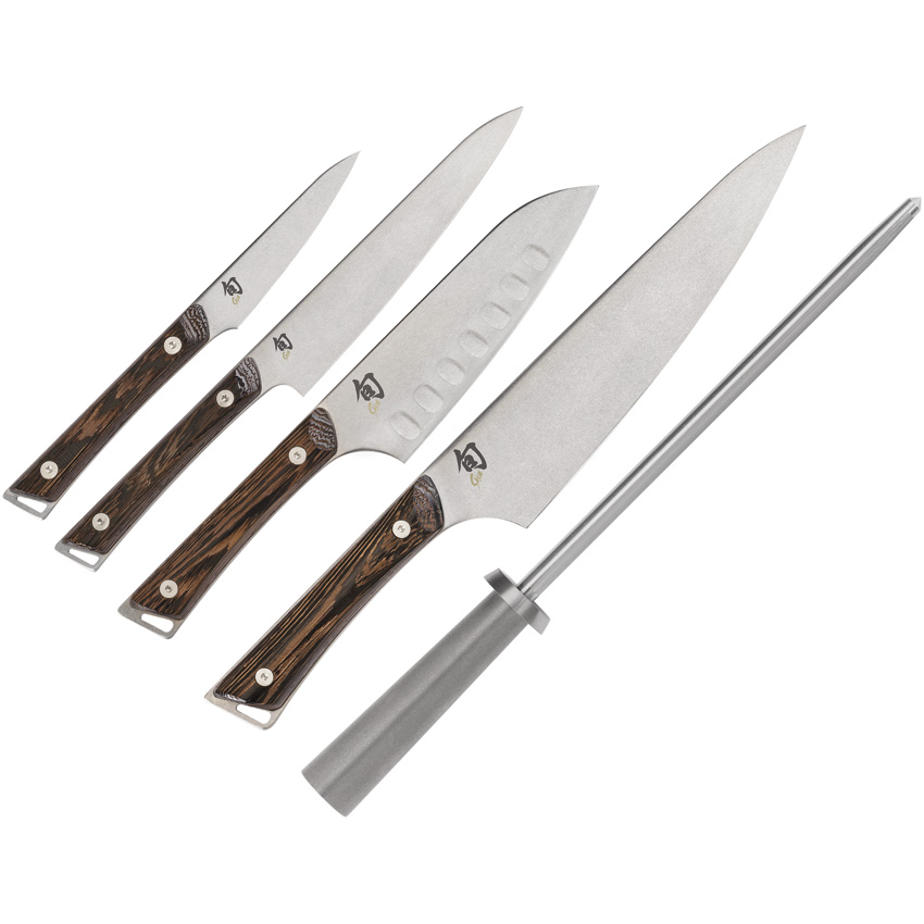 Shun Kanso Block ,Shun Kanso Block Knife Set Wenge Wood