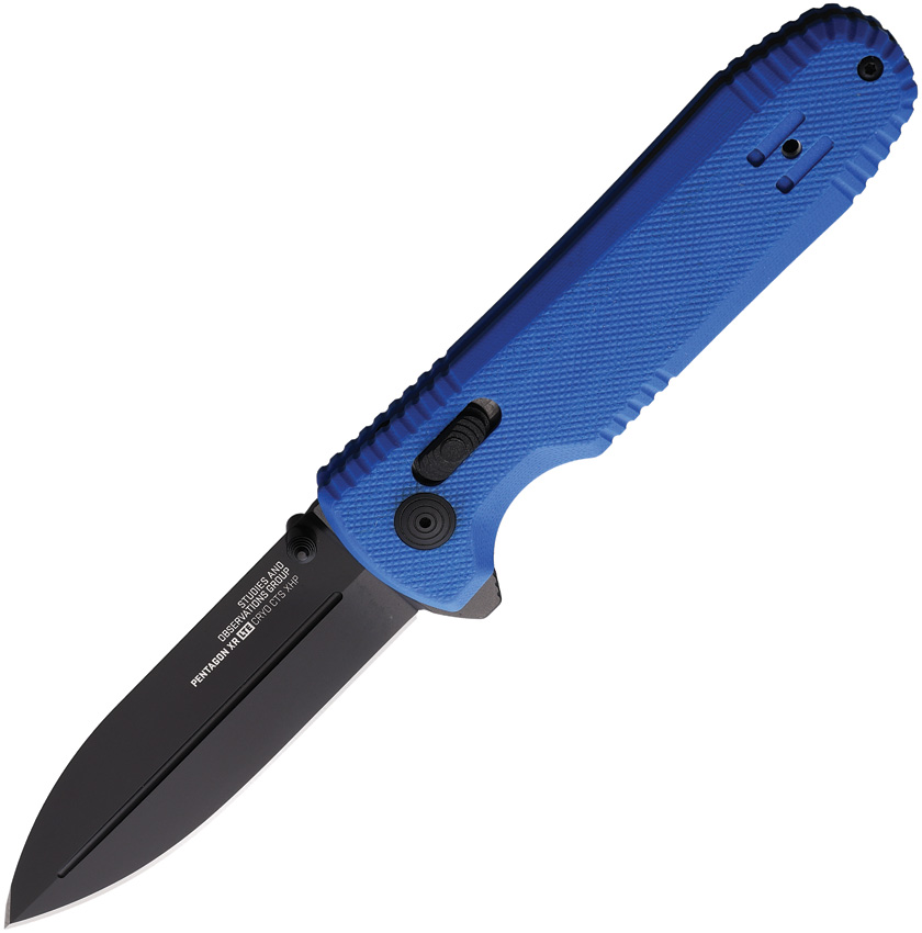 Sog Pentagon XR Lock , Sog Pentagon XR Lock LTE Blue (3.63")