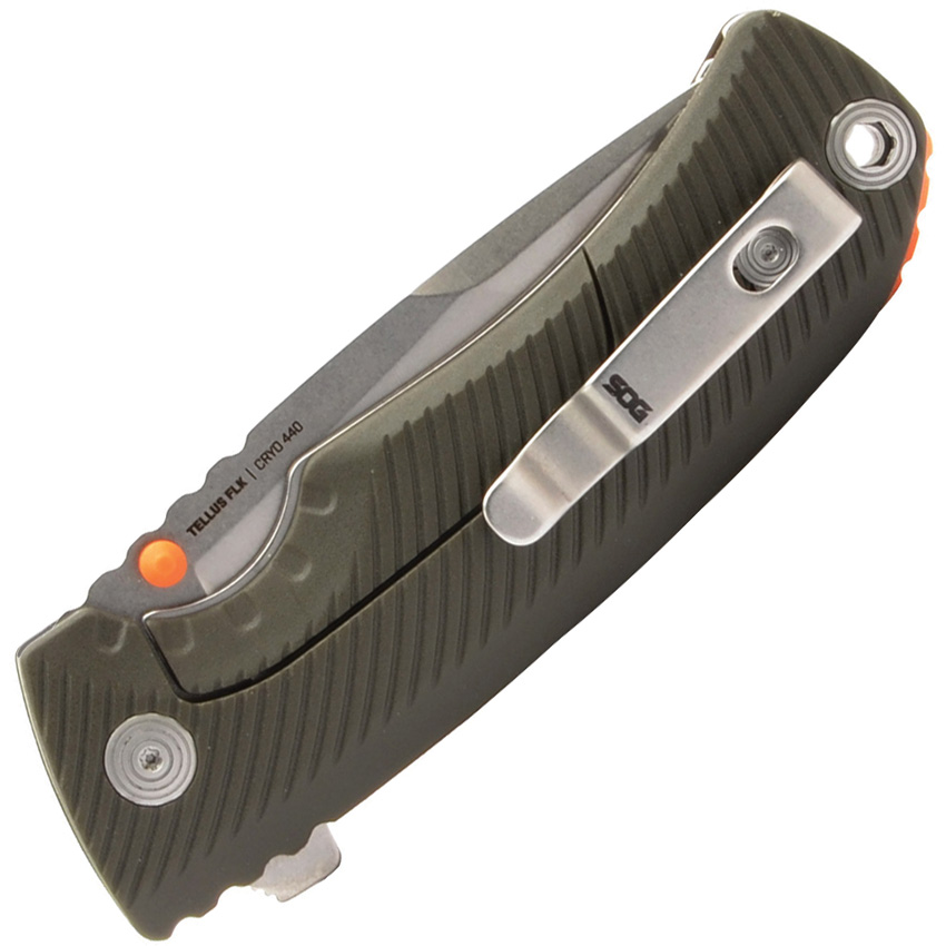 SOG Tellus , SOG Tellus Framelock ,SOG Tellus Framelock Green (3.5")