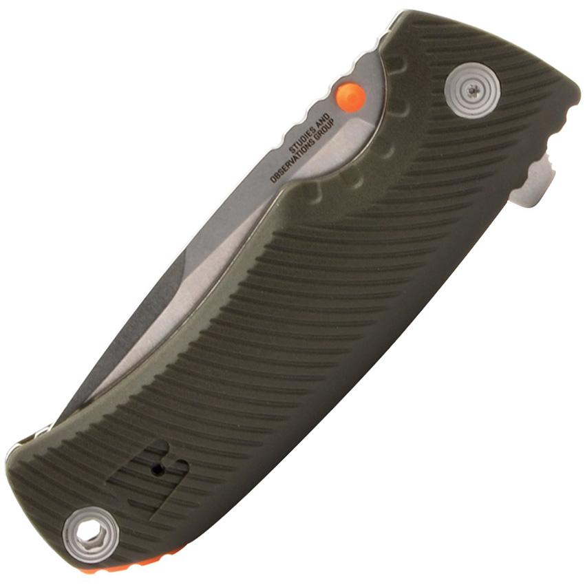 SOG Tellus Framelock Knife Green (3.5") SOG Tellus Framelock Knife Green (3.5")