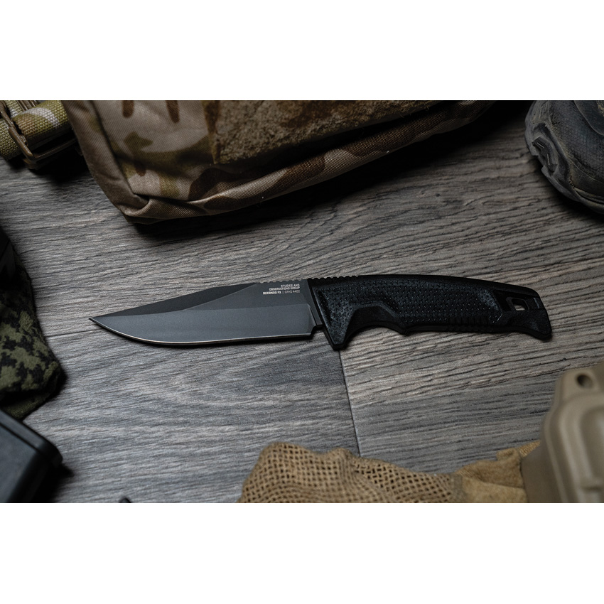 Sog Recondo Fixed Blade Knife Black (4.63") Sog Recondo Fixed Blade Knife Black (4.63")