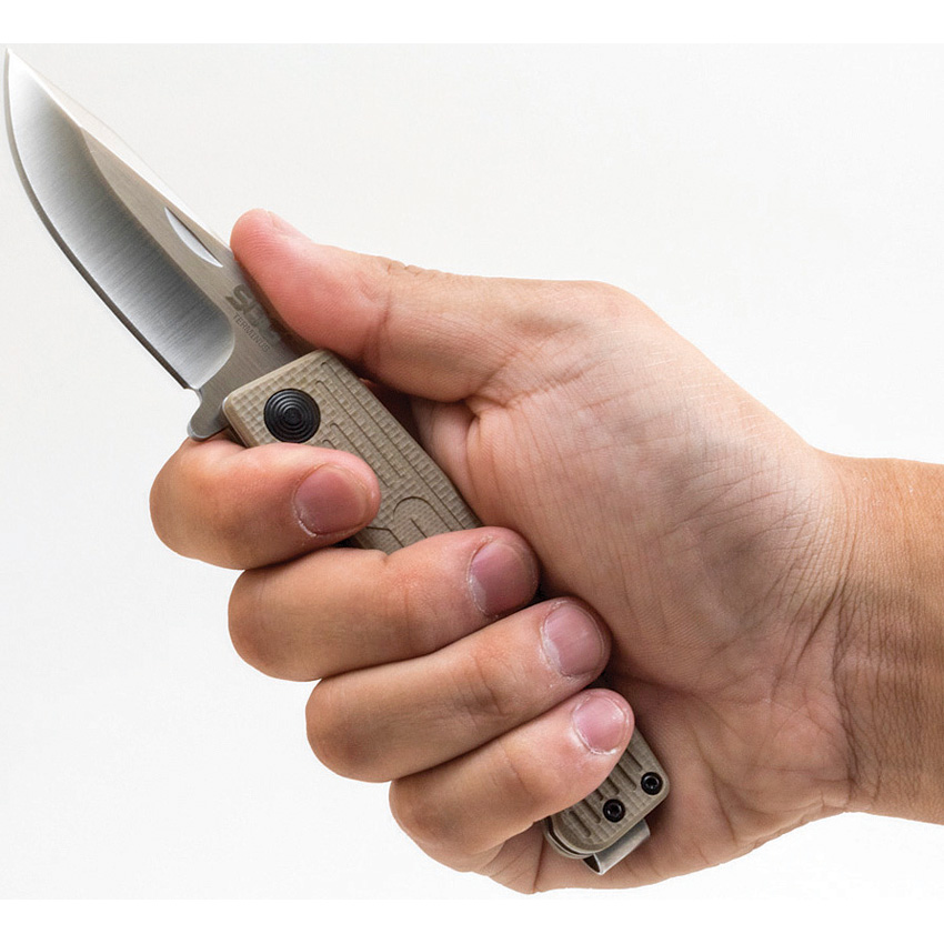 SOG Terminus,SOG Terminus Slipjoint Tan Knife (3")