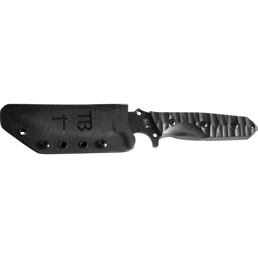 TB Outdoor Survival Fixed Blade Red (4.5")