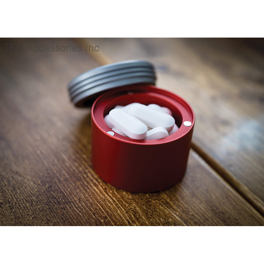 TEC Accessories Min-E-Vault Container Red TEC Accessories Min-E-Vault Container Red