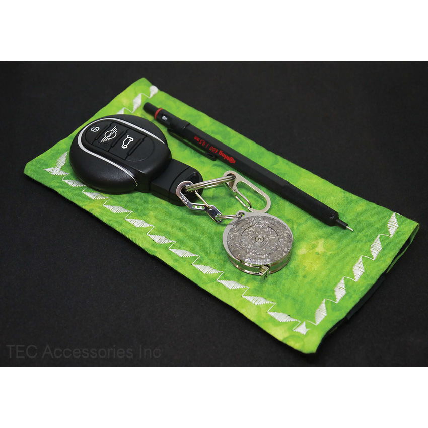 TEC Accessories Keychain Measuring Tape Frost