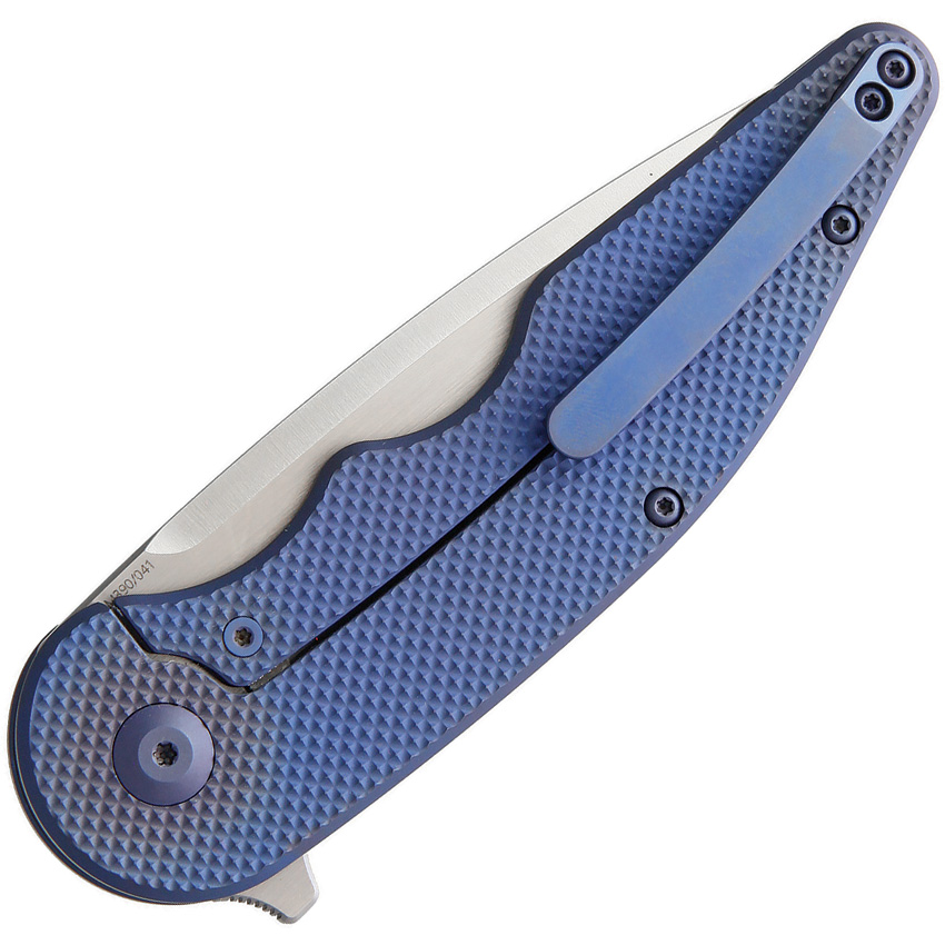 VDK Knives Wasp Framelock Blue (3.5")