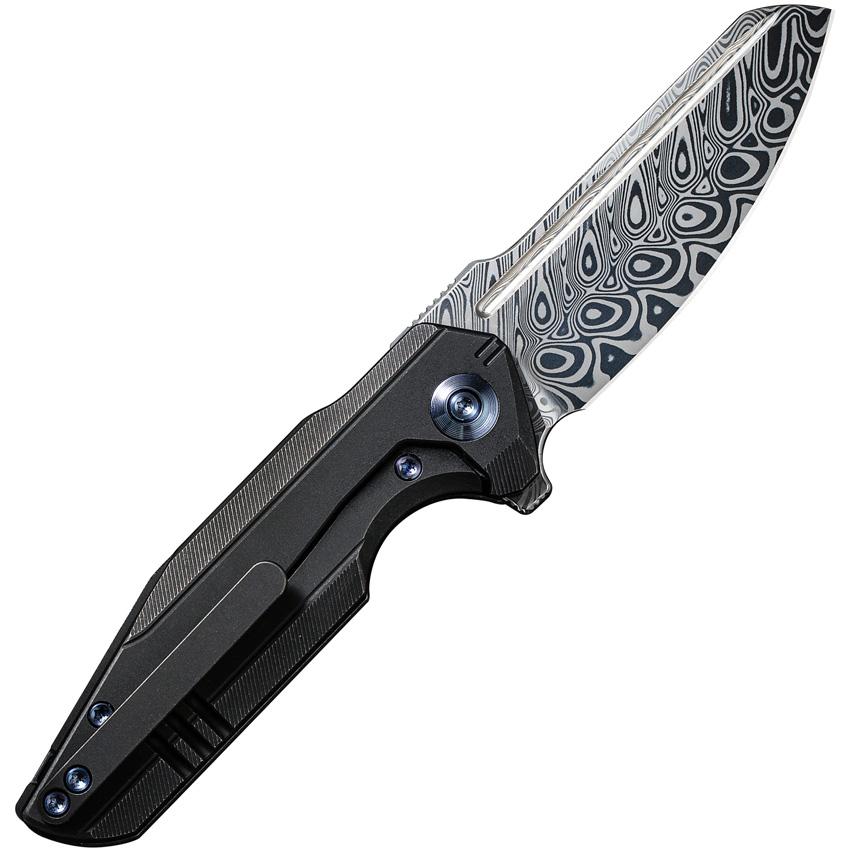 We Knife StarHawk Framelock Damascus (2.88") We Knife StarHawk Framelock Damascus (2.88")