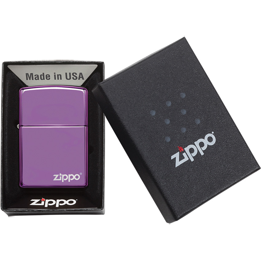 Zippo Classic Lighter Purple