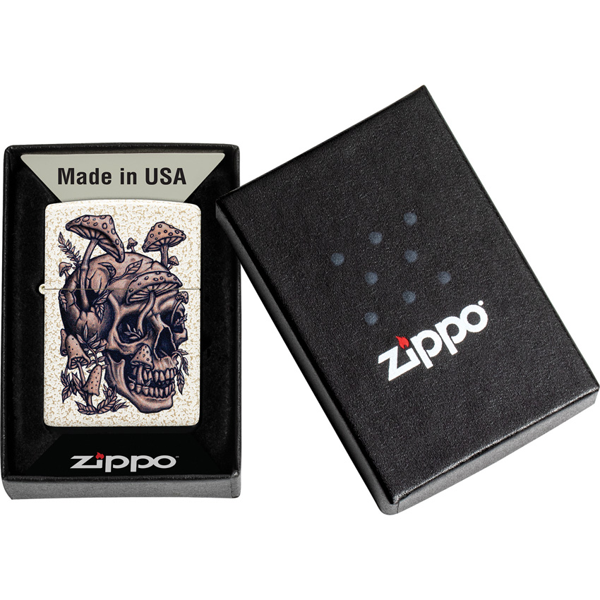 Zippo Skullshroom Design Lighter