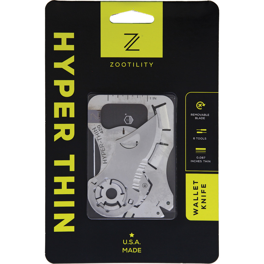 Zootility Hyper Thin Wallet Knife Zootility Hyper Thin Wallet Knife