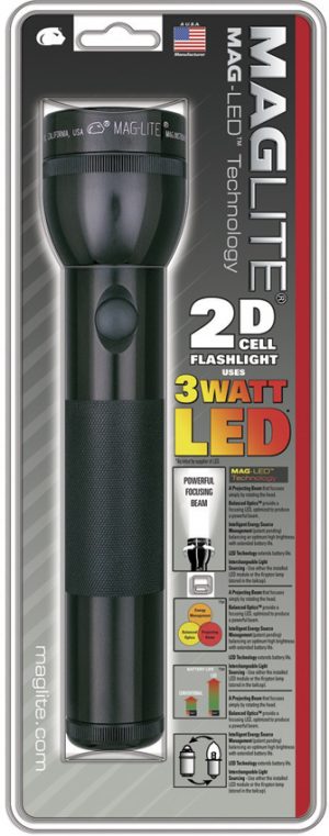 Mag-Lite 2D Cell Flashlight Black