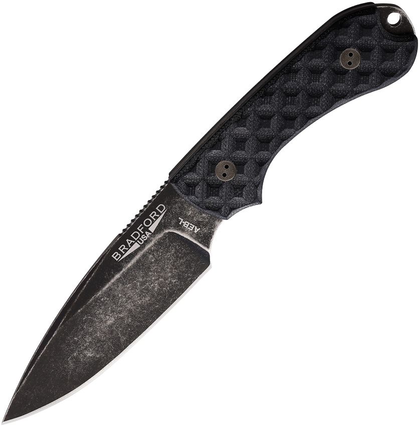 Bradford Knives Guardian 3 Textured Black