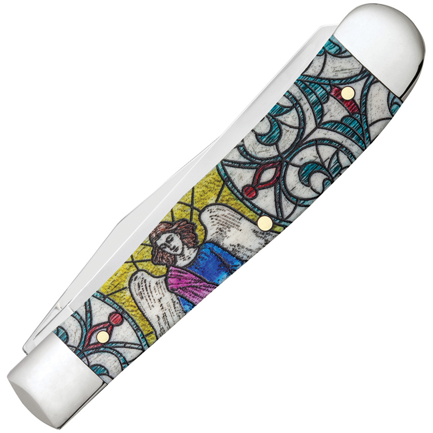 Case Cutlery Trapper Stained Glass Angel