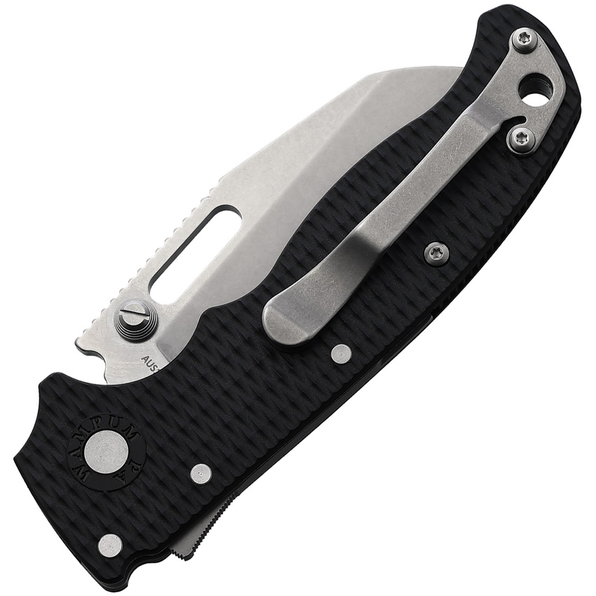 Demko AD 20.5 Shark Lock Knife Black (3") for sale