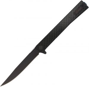 Ocaso Solstice Linerlock Black CF (3.5″)