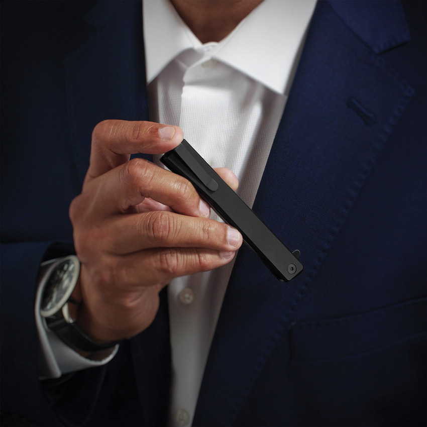 Ocaso Solstice,Ocaso Solstice Linerlock, Ocaso Solstice Linerlock Knife Black Ti (3.5")