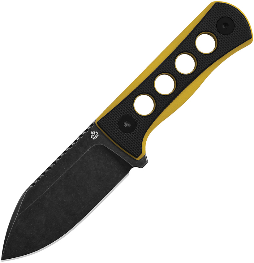 QSP Knife Canary Neck Knife Yellow (2.5")