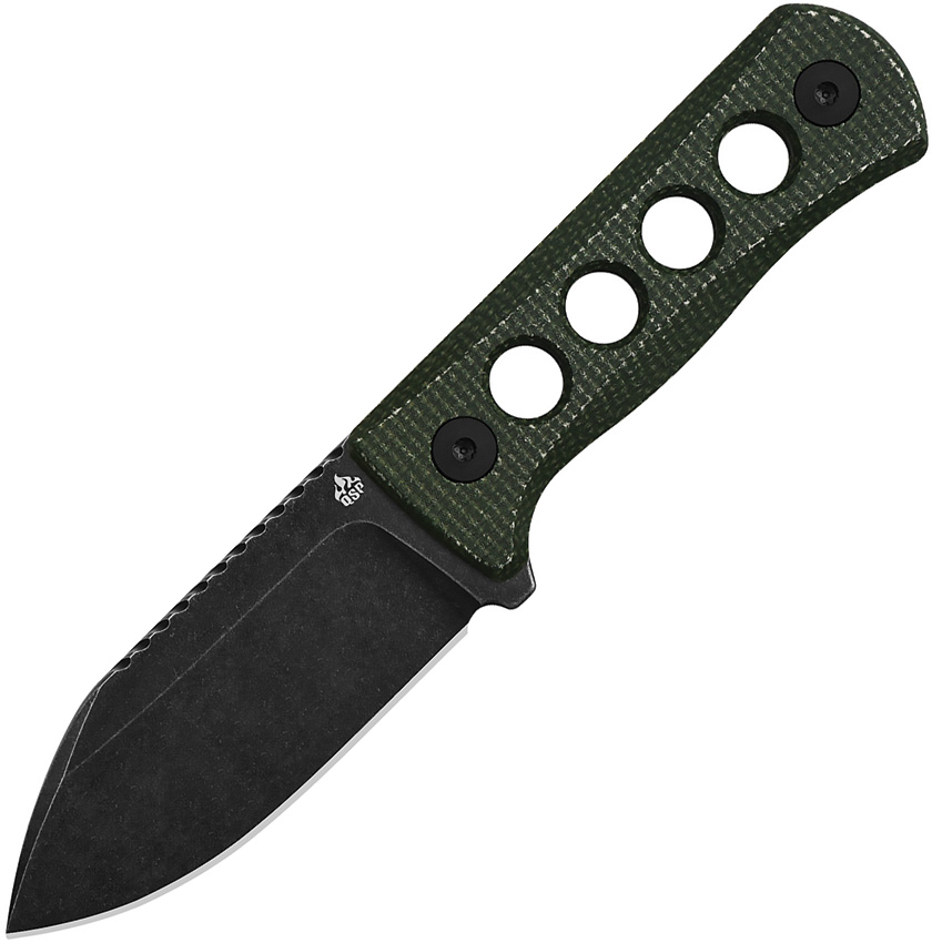 QSP Knife Canary Neck Knife Green (2.5")
