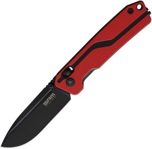 SRM Knives 7228 Ambi Lock Red (3.5″)
