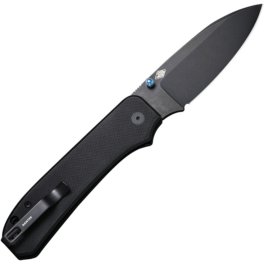 We Knife Co Ltd Big Banter Linerlock Black (3.63")