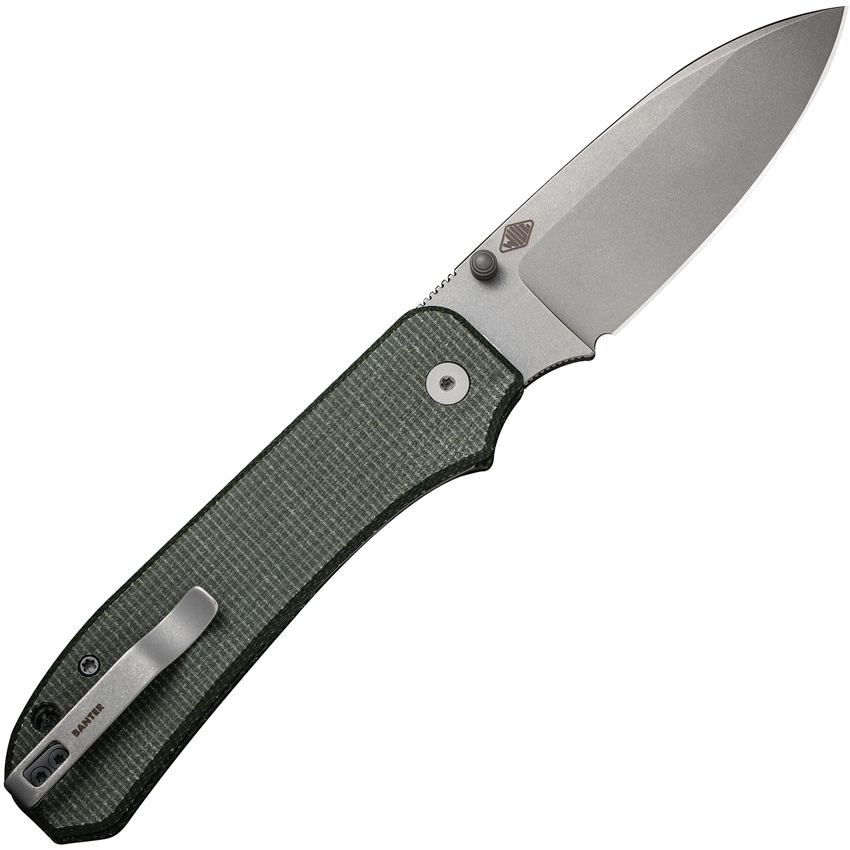 We Knife Co Ltd Big Banter Linerlock Micarta (3.63")