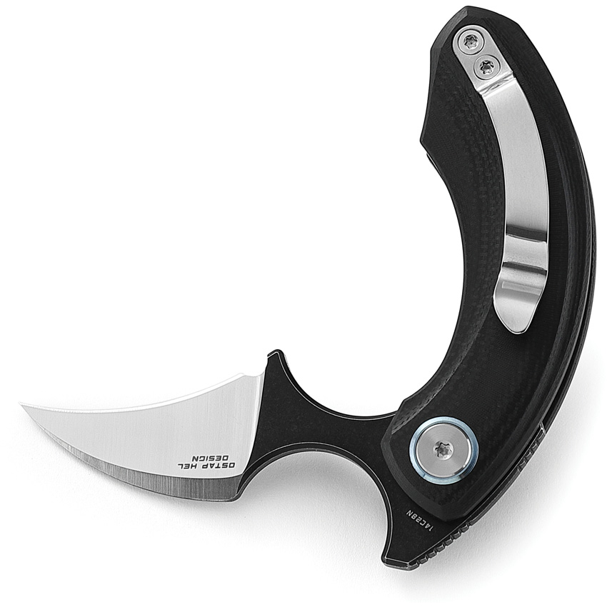 Bestech Knives Strelit, Bestech Knives Strelit Linerlock , Bestech Knives Strelit Linerlock Black G10 (1.5")