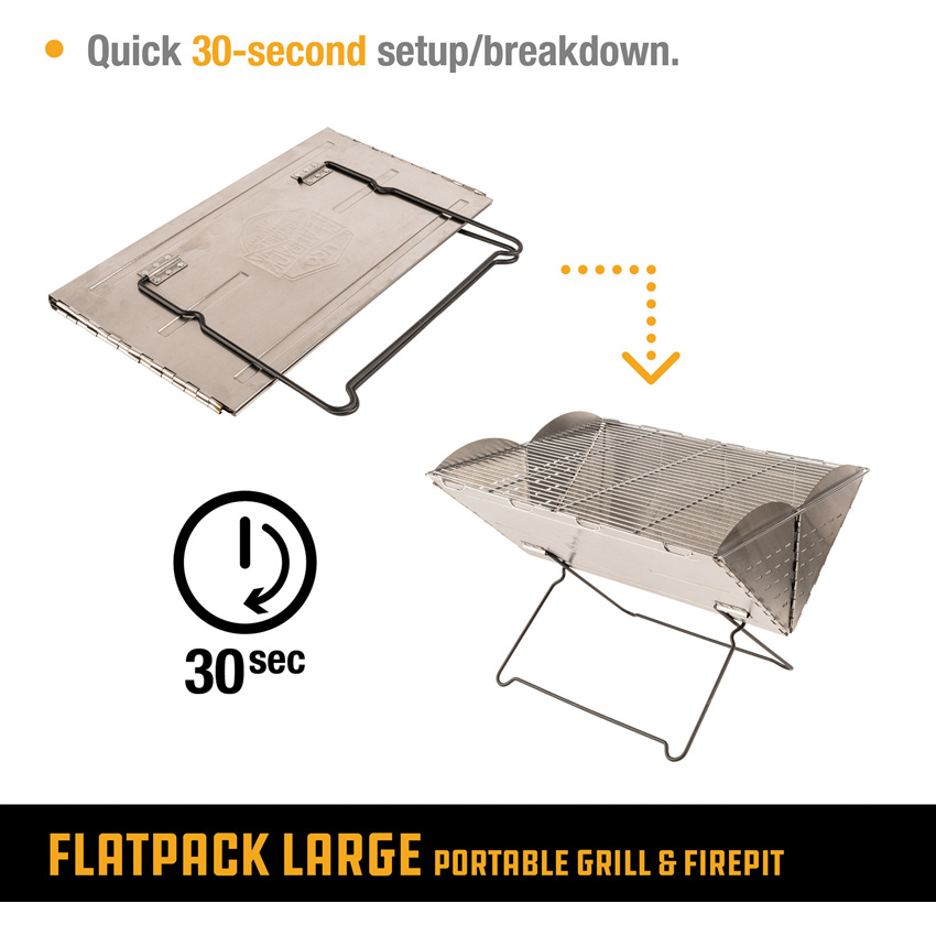 Grilliput Flatpack Portable Grill Large